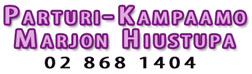 Parturi-Kampaamo Marjon Hiustupa logo